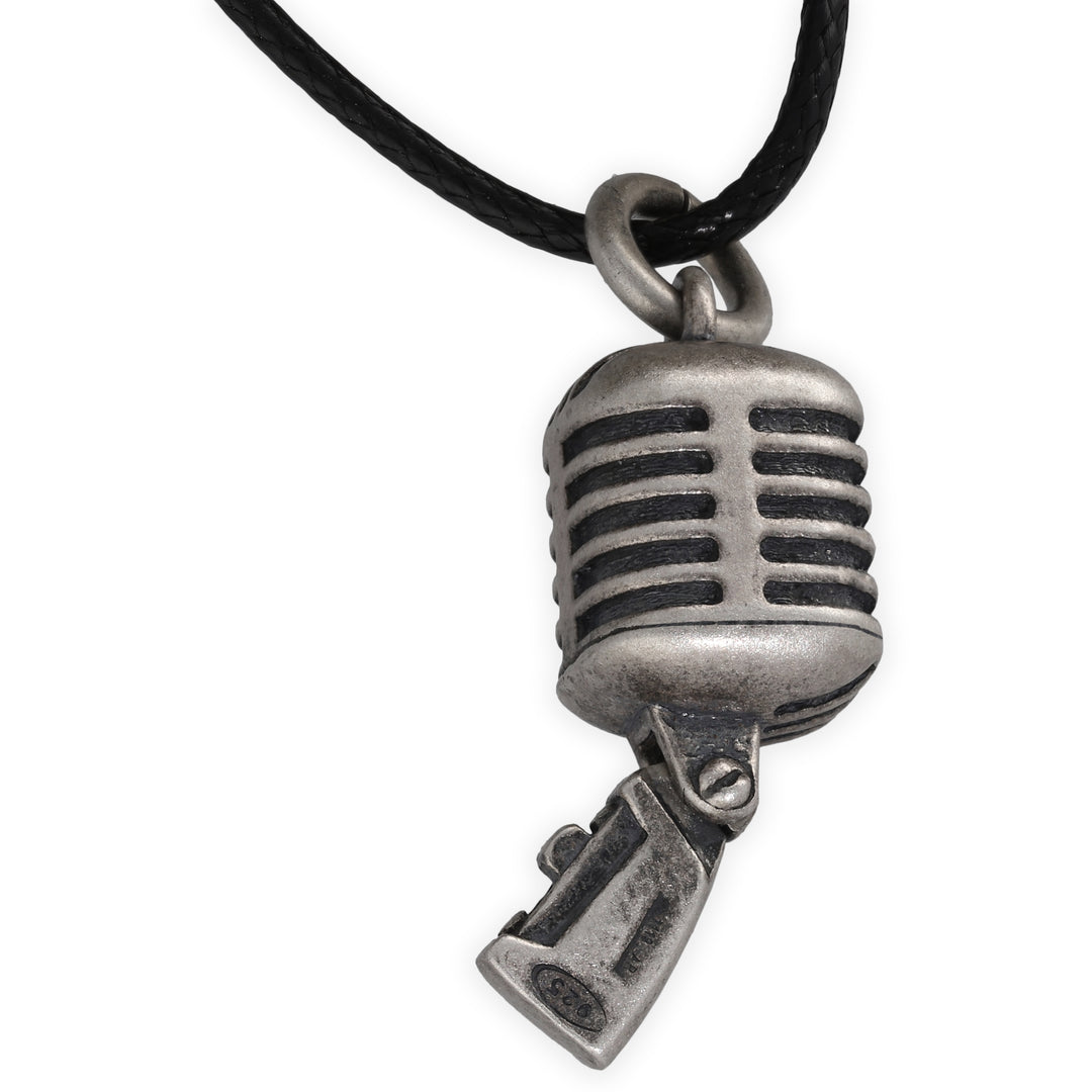 Pendant "vintage microphone"