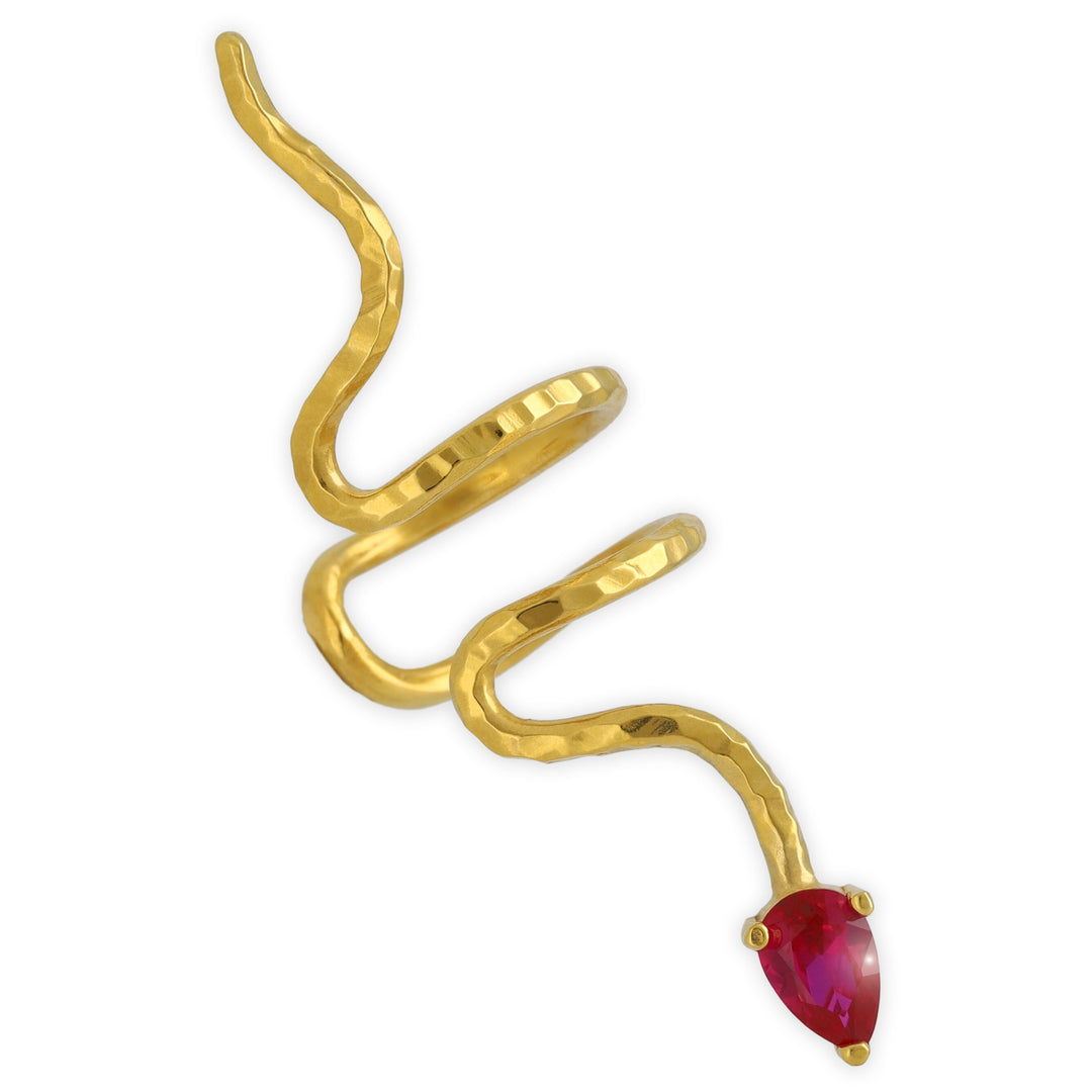 Snake cuff earring