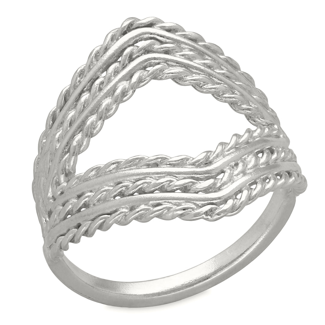 "Rhombus" ring