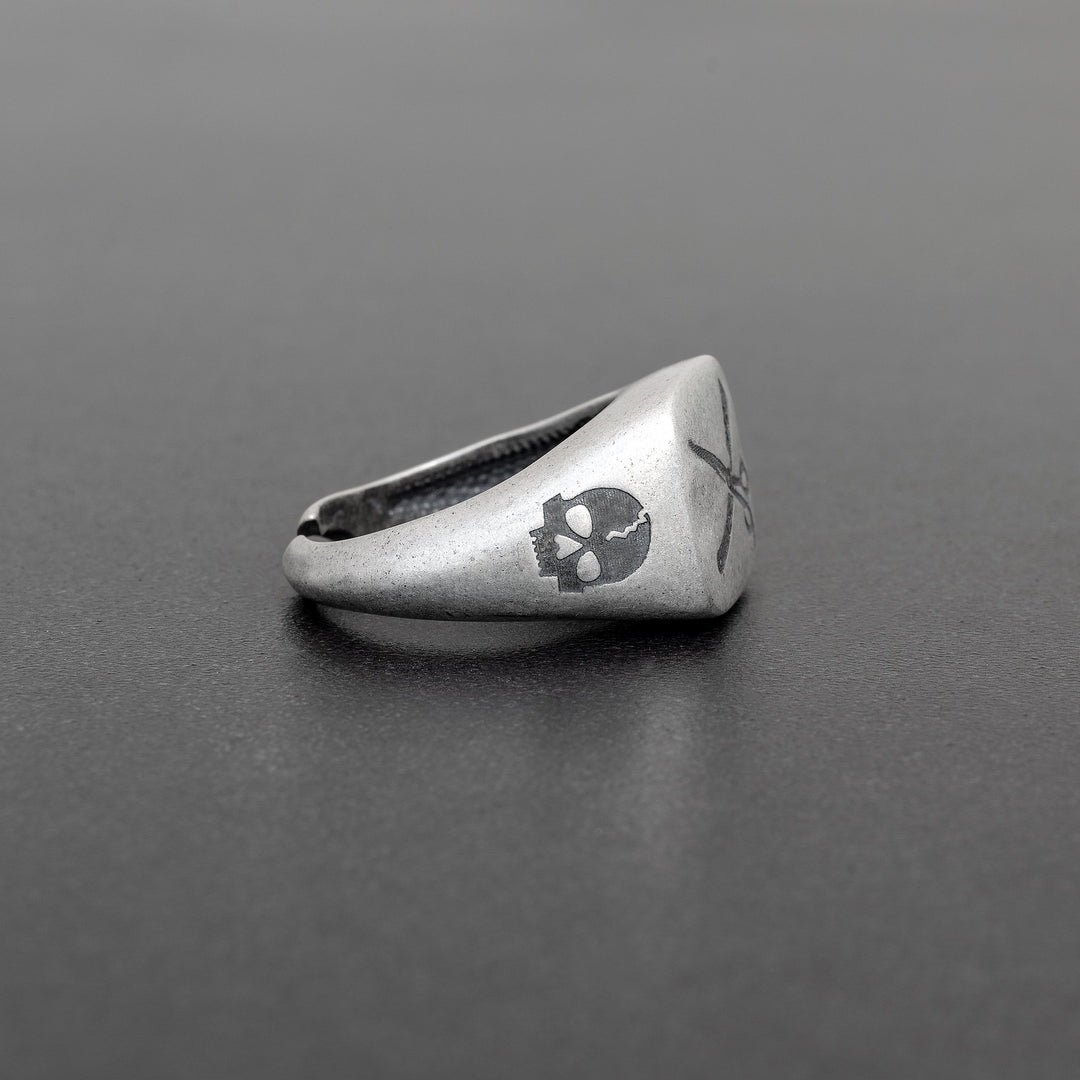 'Barber's' ring for men