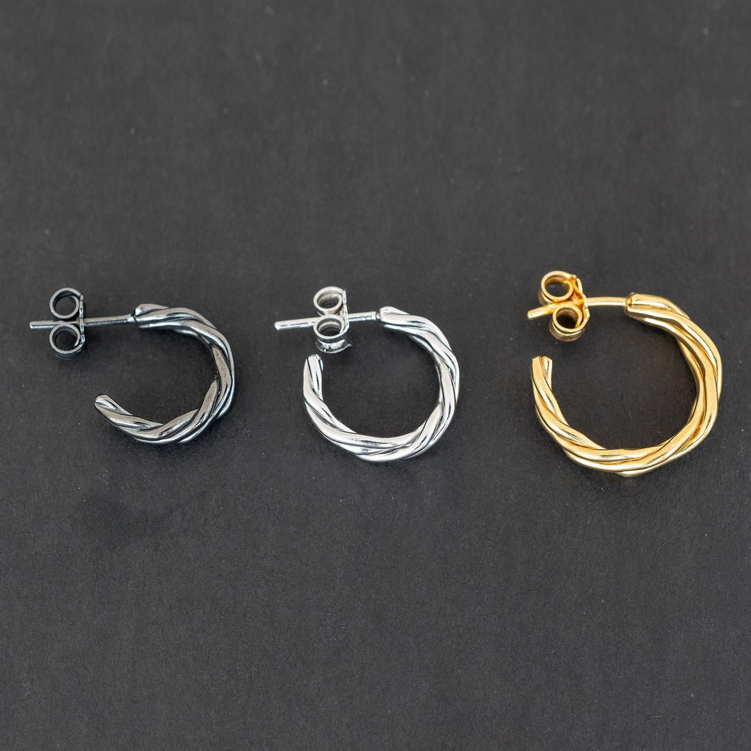 Herrenohrring Creole - Emmanuela - handgefertigt für Sie®