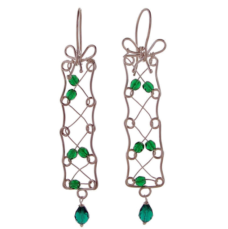 Κρεμαστά σκουλαρίκια μακριά - Emmanuela - handcrafted for you®